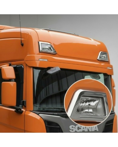 Cornici fari tetto Scania S / R New Generation vista montata