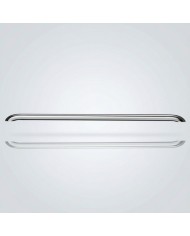 Supporto fari sopra visiera Scania S / R New Generation dritto lucido specchio senza fanalini prodotto non installato