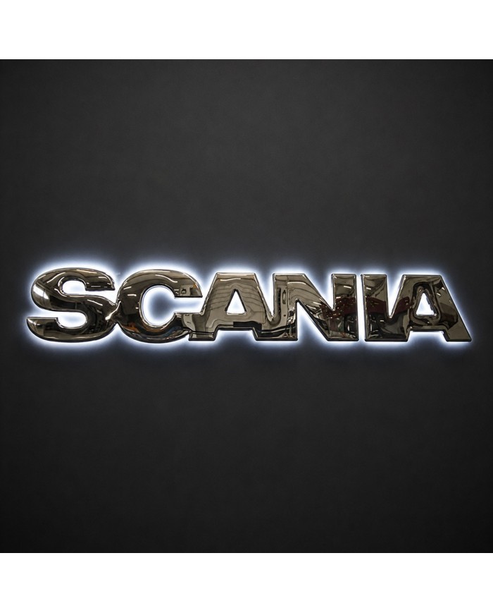 Scritta Scania Retroilluminata Scania S / R New Generation