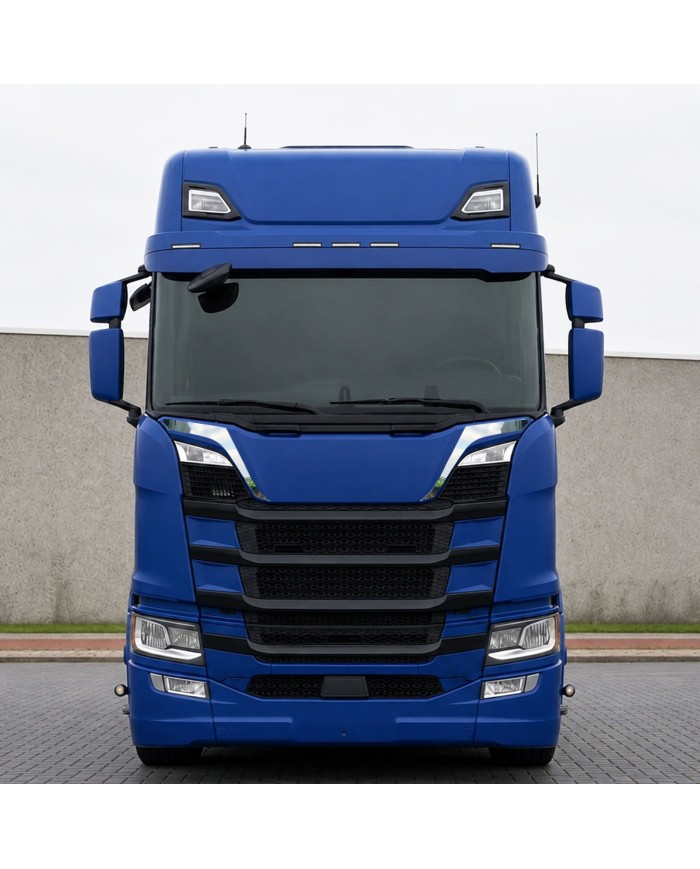 Cromature luci mascherina Scania S / R New Generation vista frontale