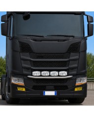 Supporto Fari Per Mascherina inferiore Scania S / R New Generation liscio montato su camion