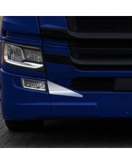 Placchette Inox Mascherina Esterna Inferiore Scania S / R New Generation montate su camion