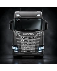 Mascherina inox Scania S Standard montata sul camion