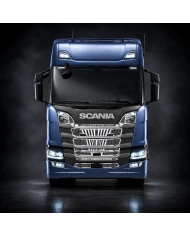 Mascherina inox Scania R New Generation - Standard montata sul camion